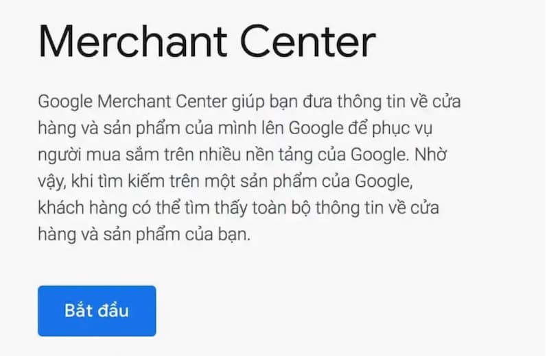 Google Merchant Center 2